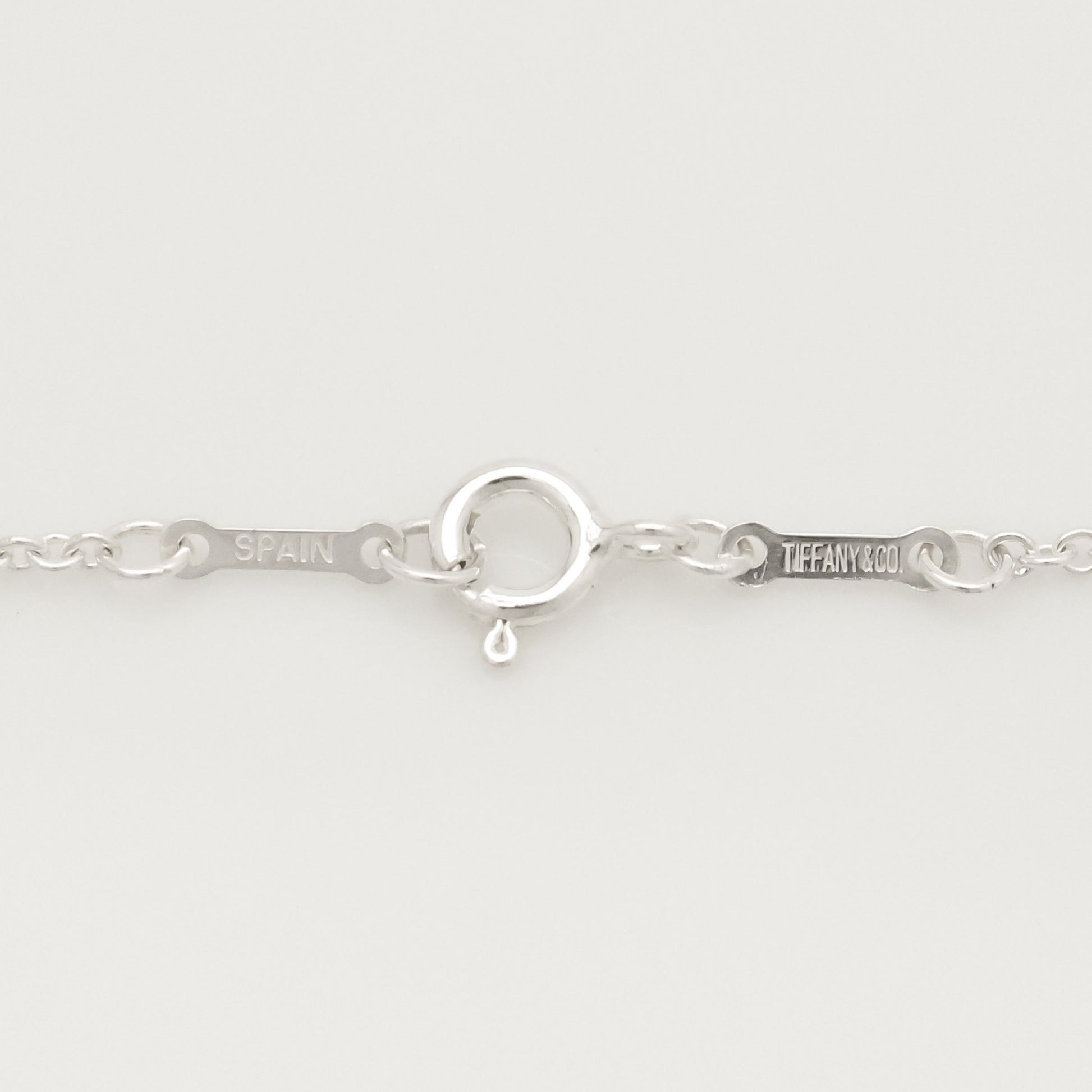 Tiffany&Co. Tiffany&Co. Tiffany&Co. TIFFANY&Co. Open Heart 22mm Elsa Peretti Necklace Silver 925 SV925 Weight 6.65g Necklace