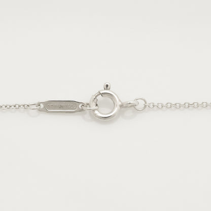Tiffany&Co. Tiffany&Co. Tiffany&Co. Tiffany&Co. Return to Tiffany Mini Double Heart Tag Necklace Silver 925 SV925 Weight 2.84g Necklace