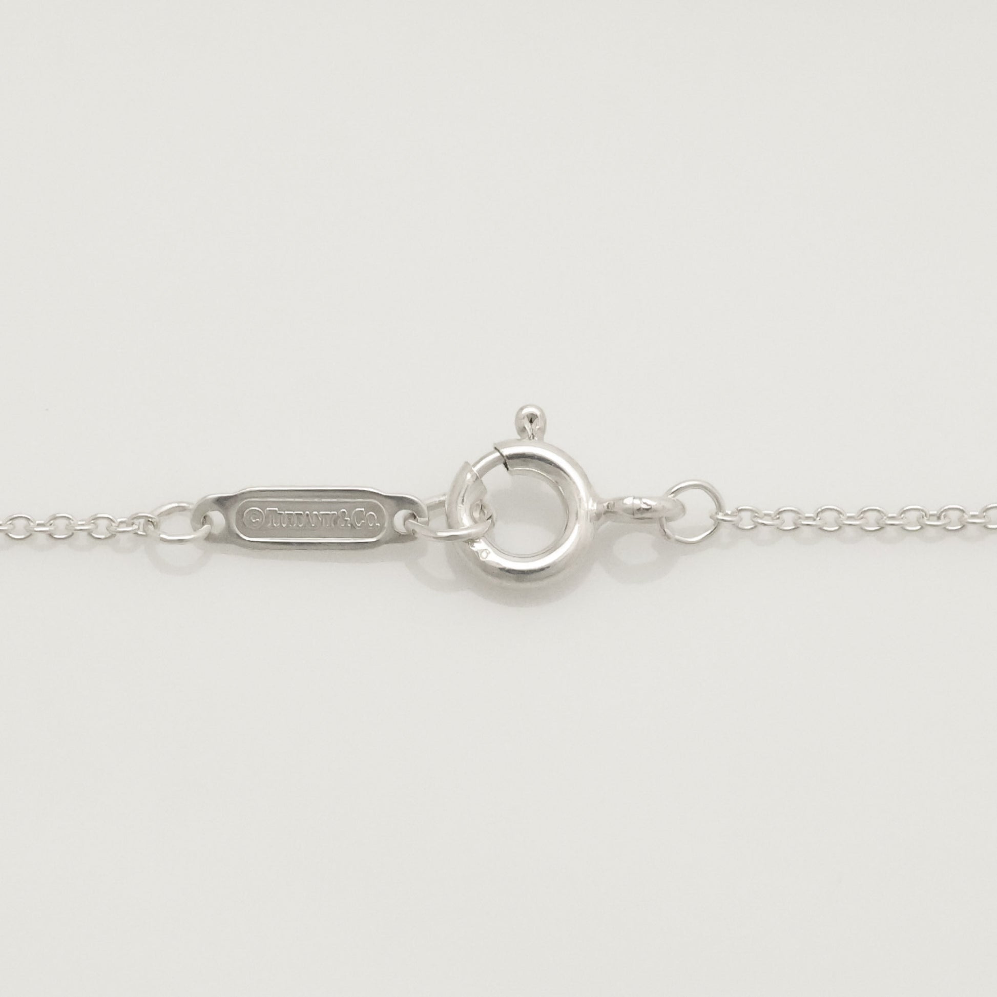 Tiffany&Co. Tiffany&Co. Tiffany&Co. Tiffany&Co. Return to Tiffany Round Tag Necklace Silver 925 SV925 Weight 3.46g Necklace