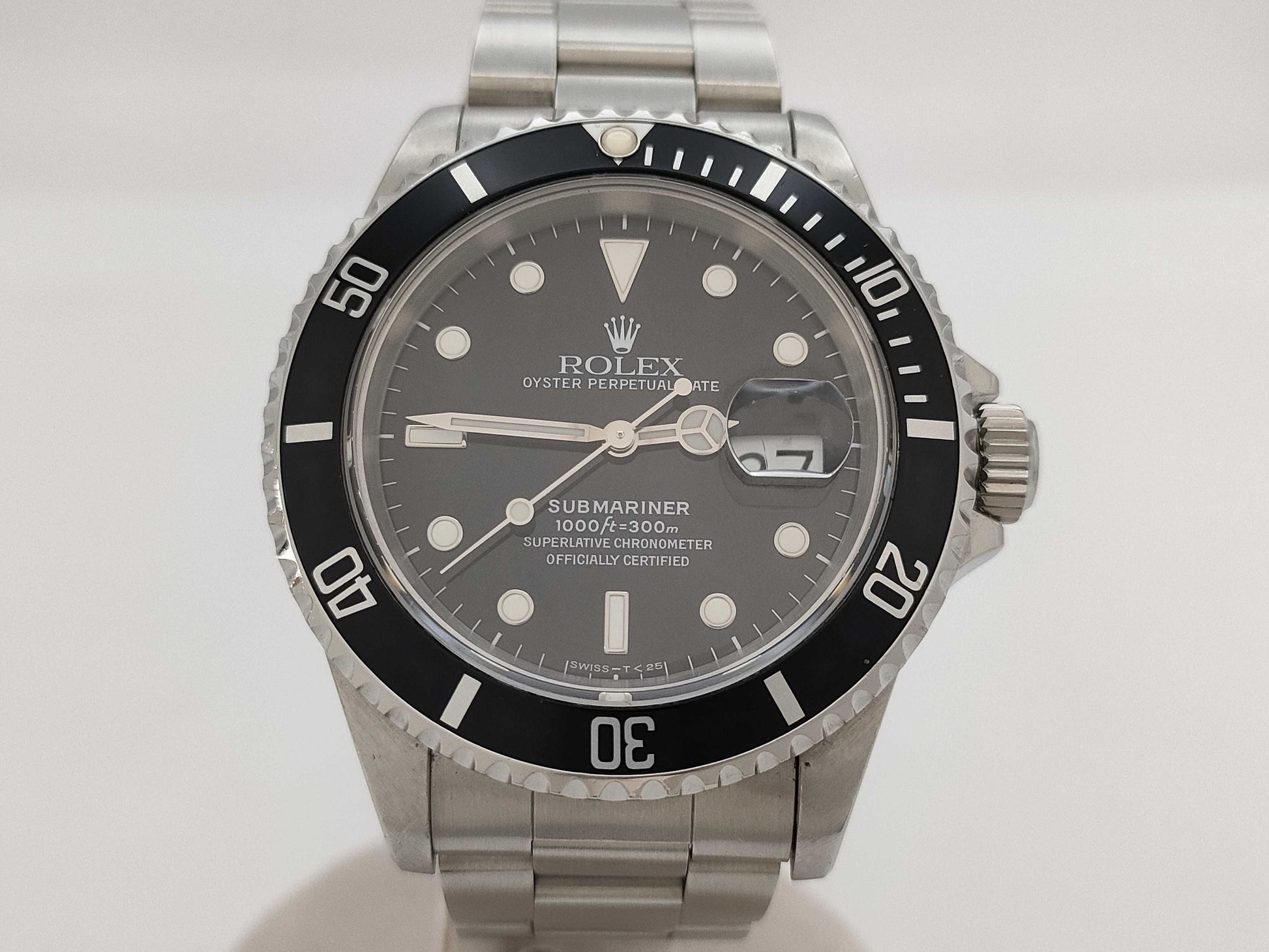 ROLEX 16610 S930000 Tritium Black Dial Men's Watch