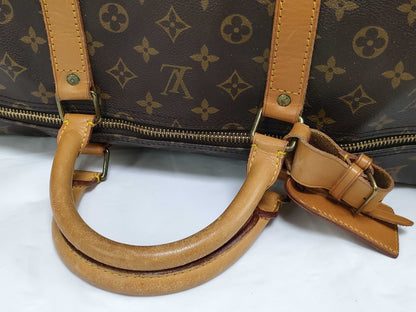 LOUIS VUITTON Monogram Louis Vuitton Monogram Keepall 60 Bandouliere VI1920 Boston Bag
