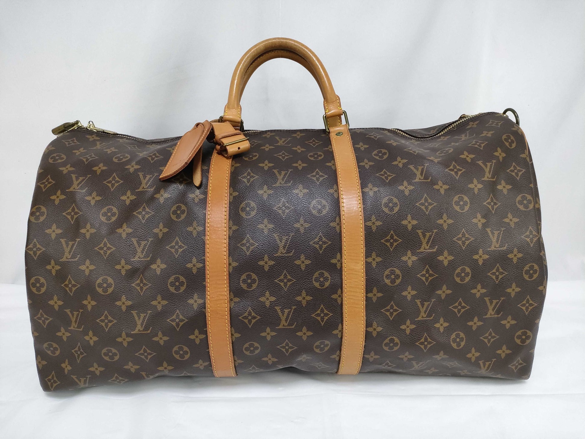 LOUIS VUITTON Monogram Louis Vuitton Monogram Keepall 60 Bandouliere VI1920 Boston Bag