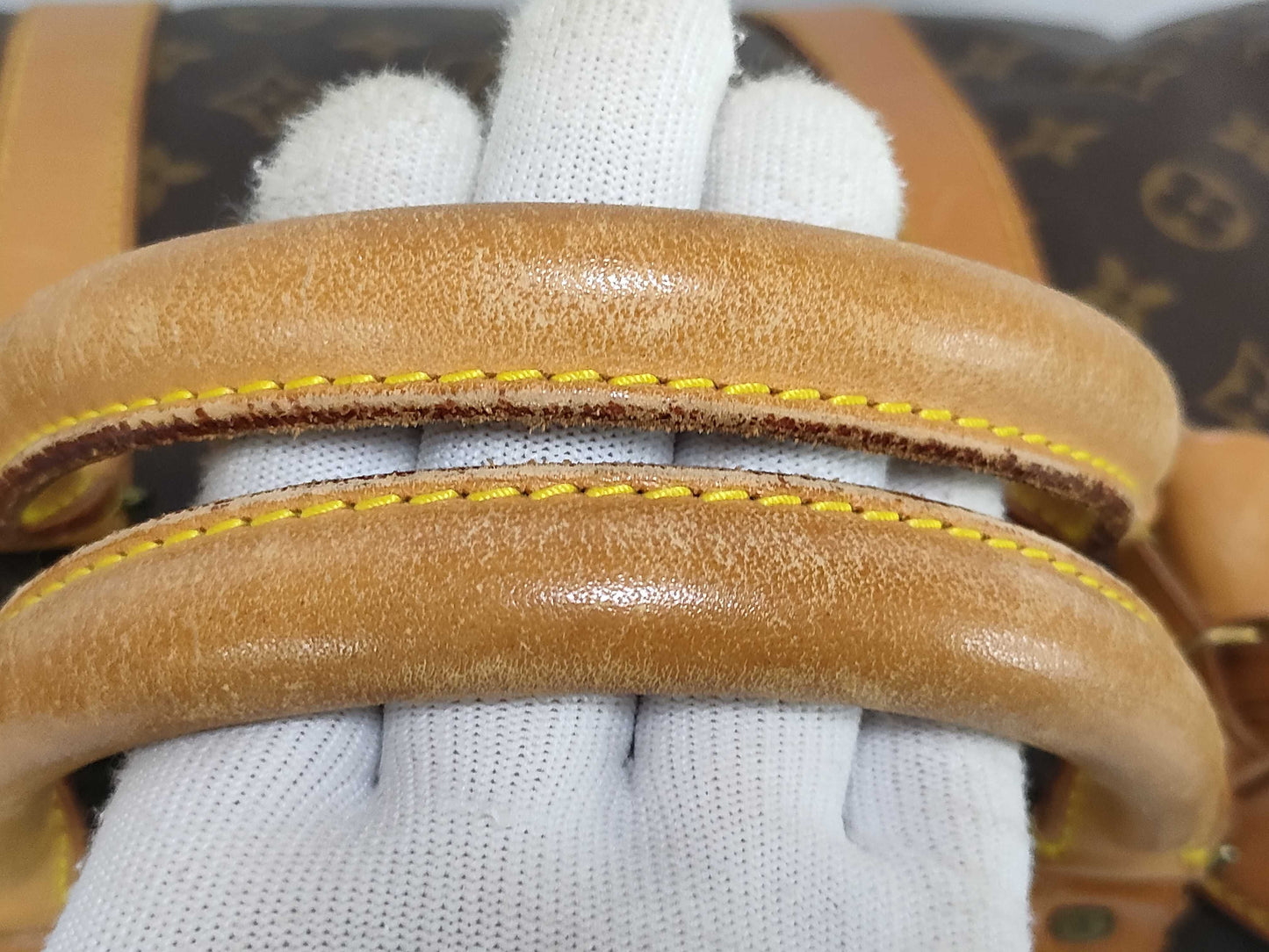 LOUIS VUITTON Monogram Louis Vuitton Monogram Keepall 60 Bandouliere VI1920 Boston Bag