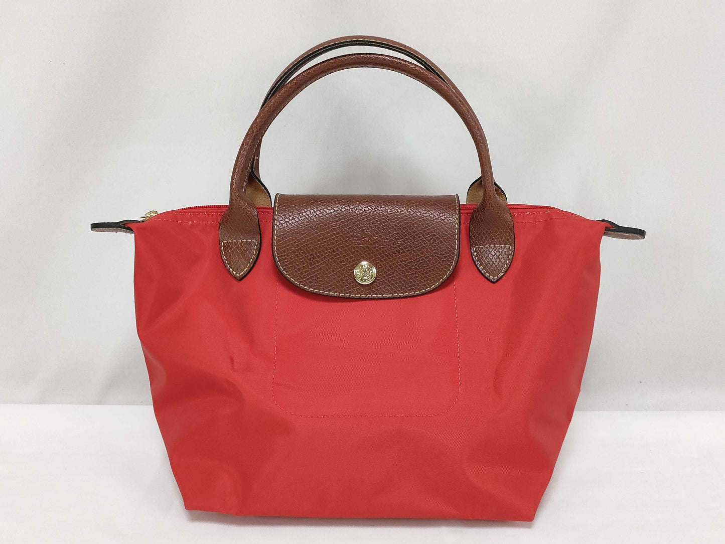 LONG CHAMP Folding Tote Bag, Red