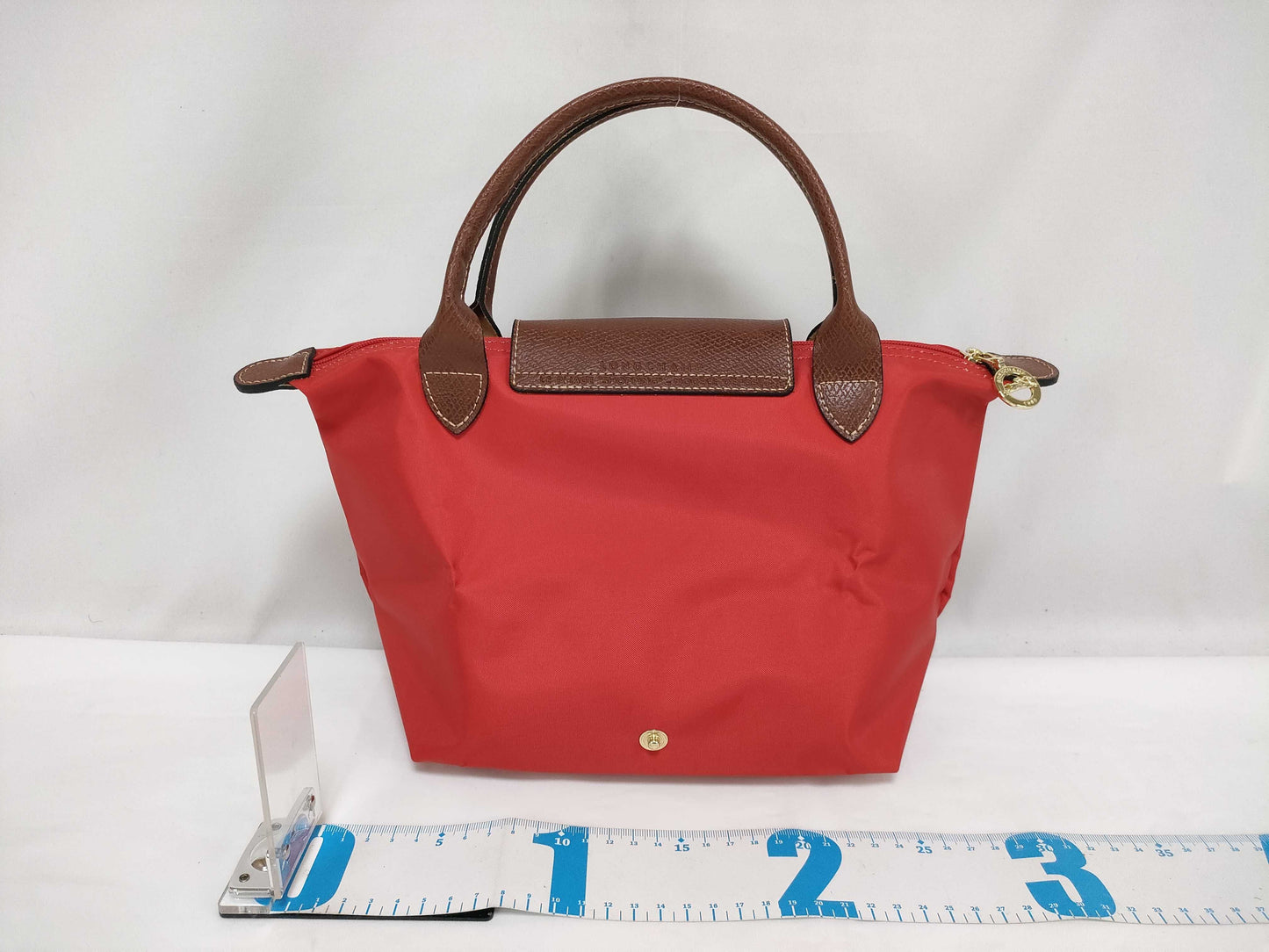 LONG CHAMP Folding Tote Bag, Red