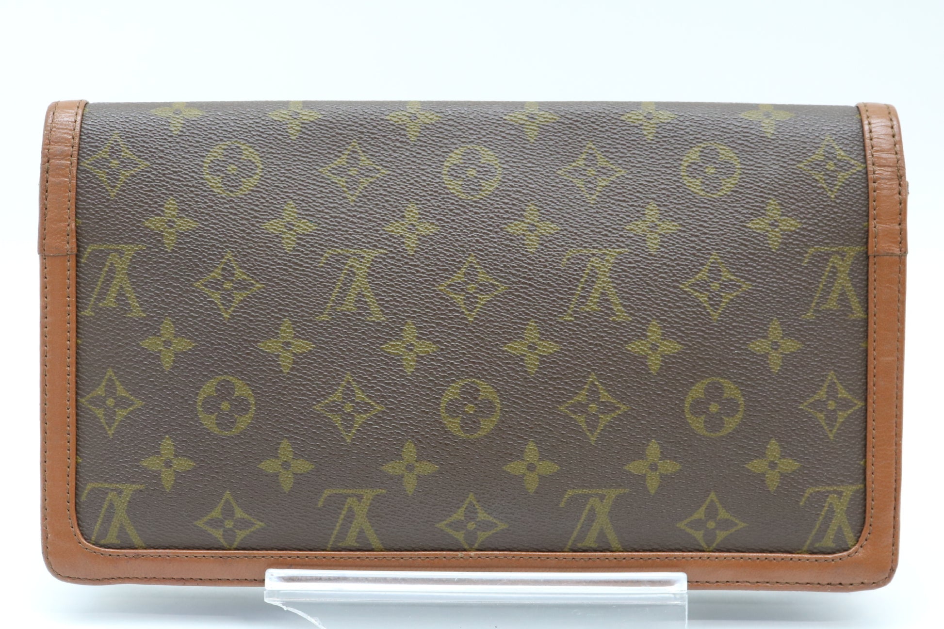 LOUIS VUITTON Monogram Pochette Dame Clutch Bag