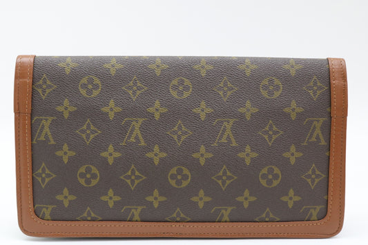 LOUIS VUITTON Monogram Pochette Dame Clutch Bag