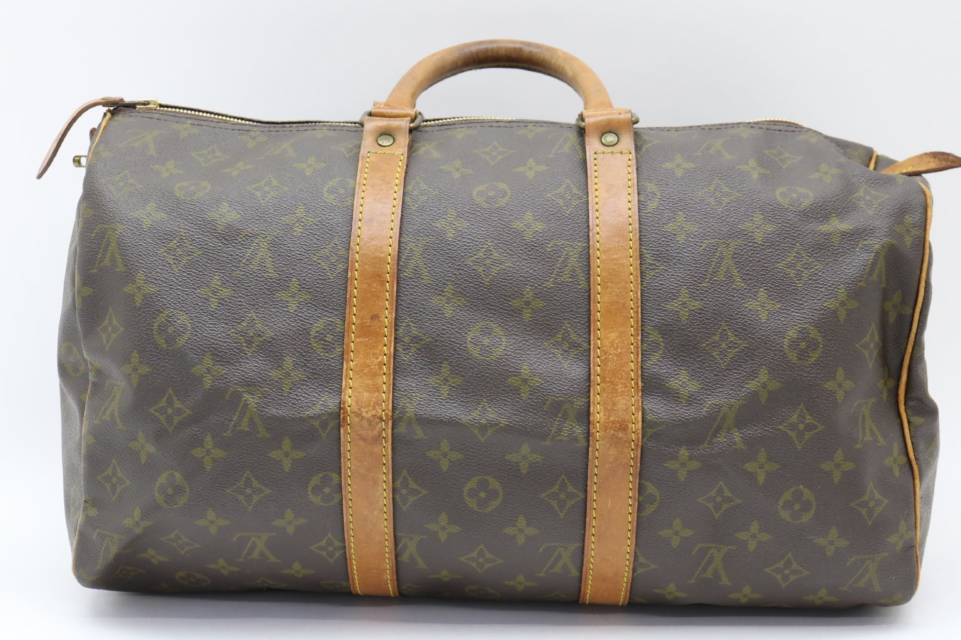 LOUIS VUITTON Monogram Monogram Old Keepall 45 Boston Bag