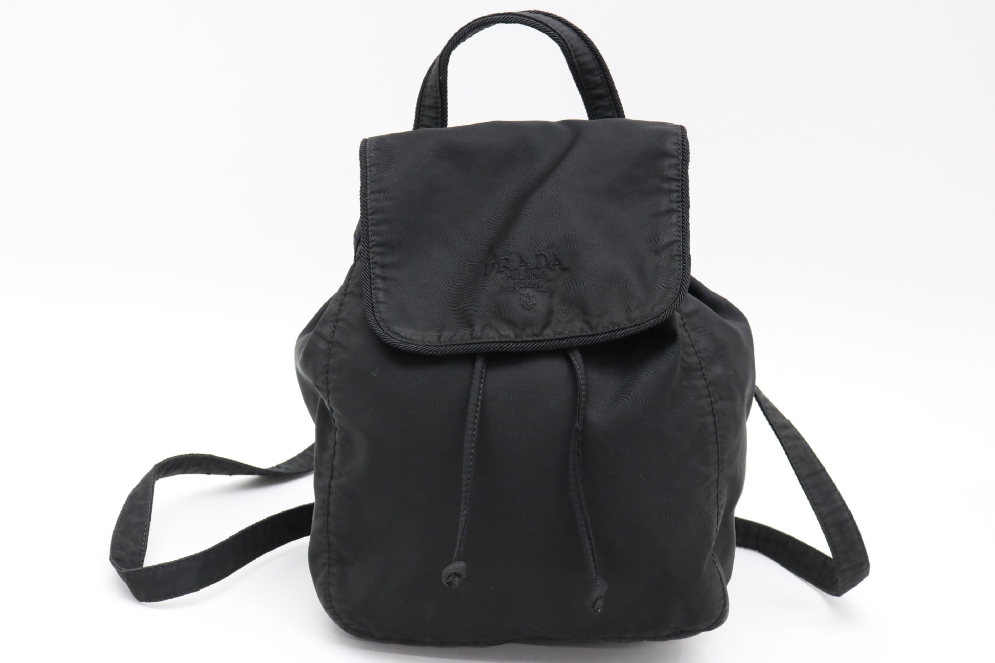 PRADA Nylon Logo Backpack