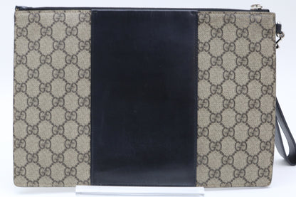 GUCCI GG Supreme GG Supreme Clutch Bag
