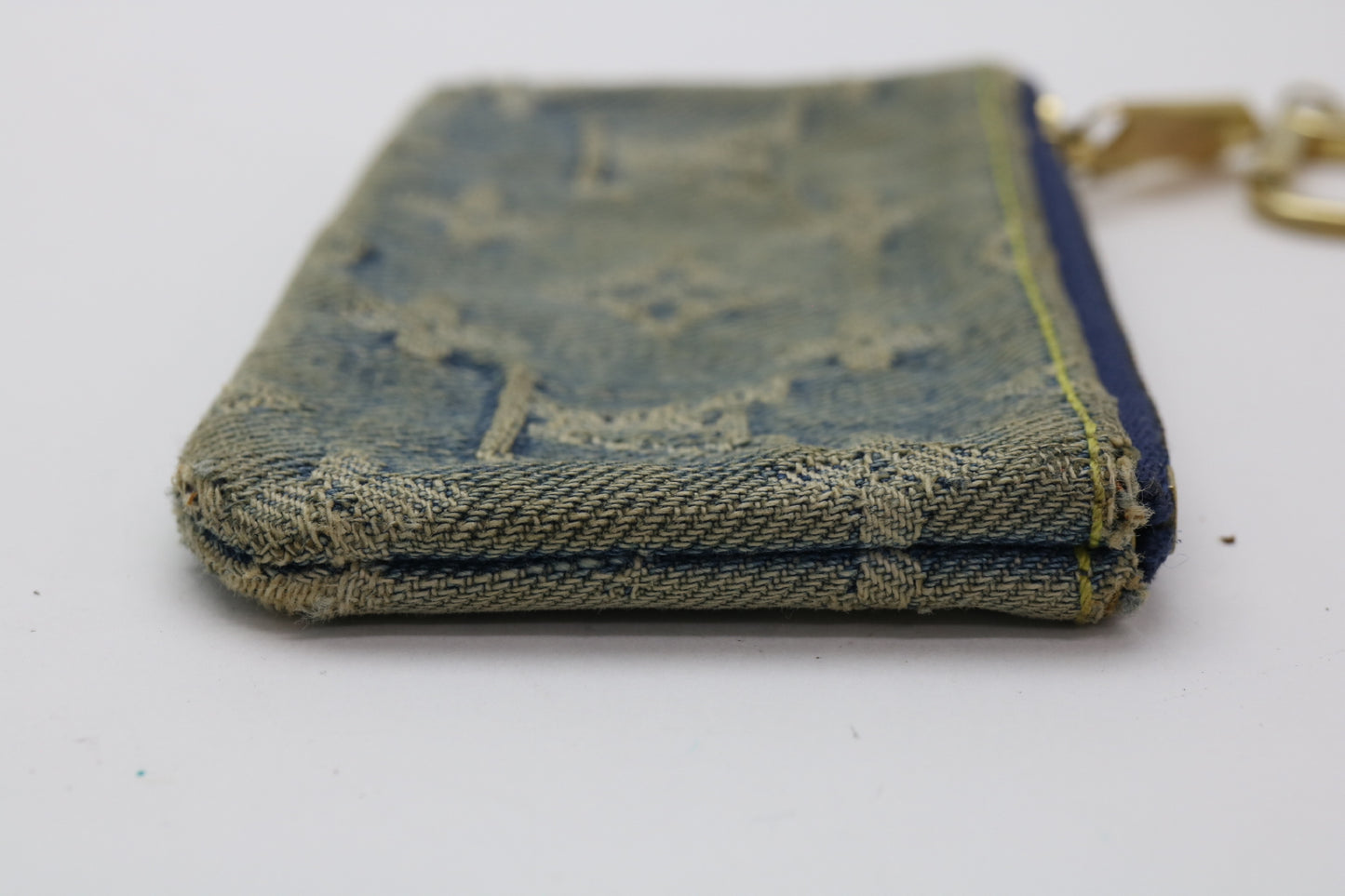 LOUIS VUITTON Monogram Denim Coin Case