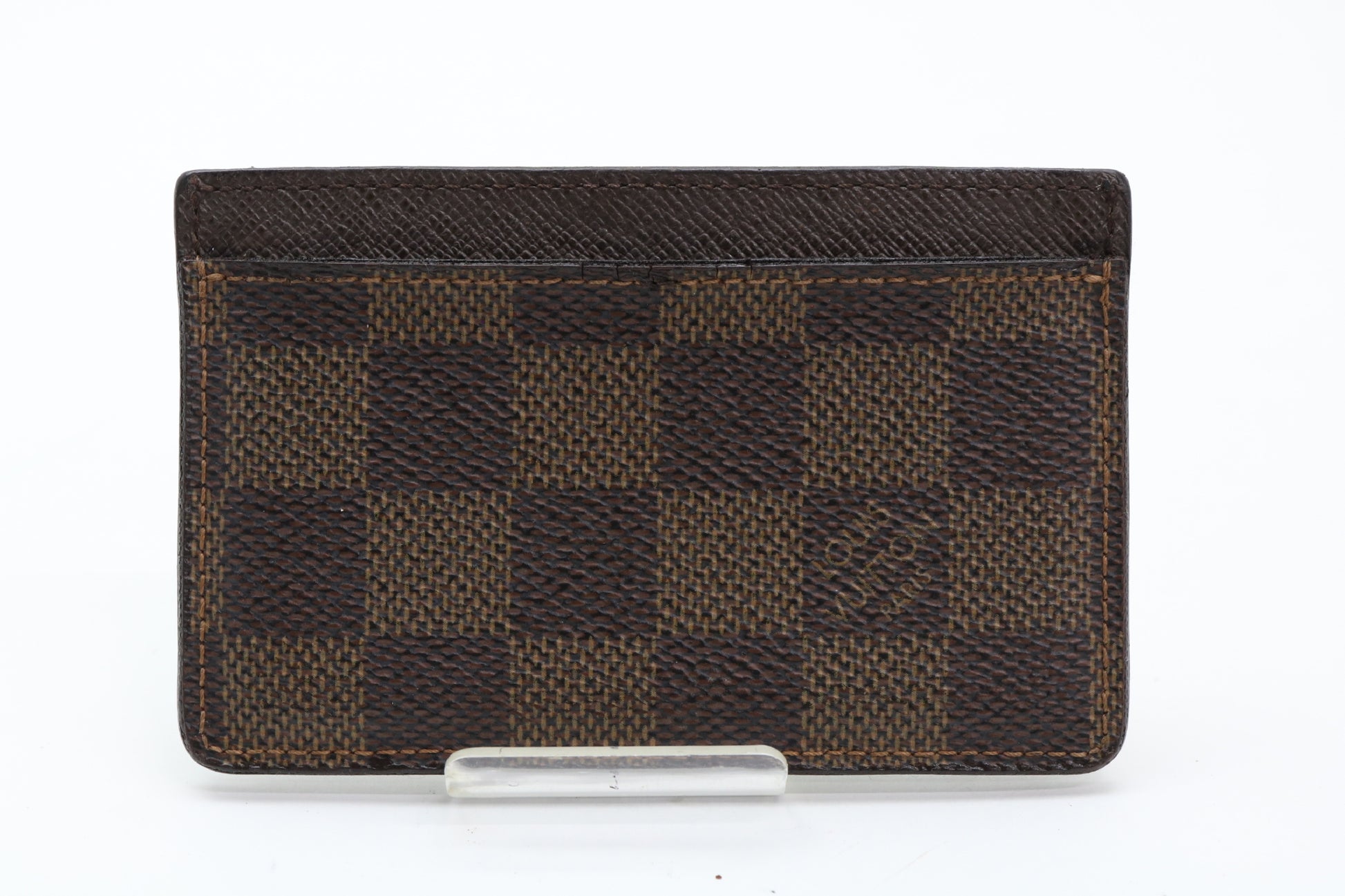 LOUIS VUITTON Damier Damier Sample Card Case, Pass Case, Business Card Case