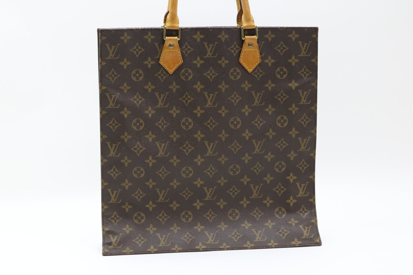 LOUIS VUITTON Monogram Sac Plat Handbag