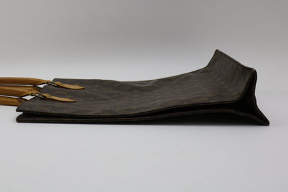 LOUIS VUITTON Monogram Sac Plat Handbag