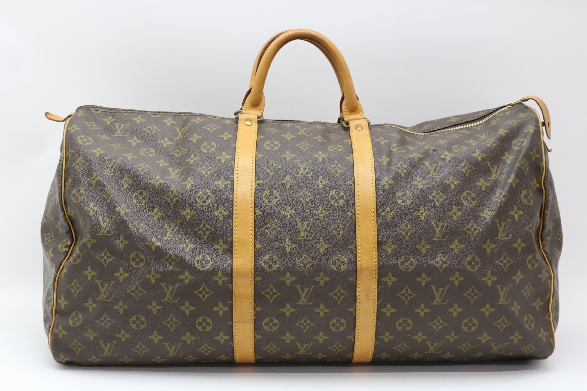 LOUIS VUITTON Monogram Monogram Old Keepall 60 Boston Bag