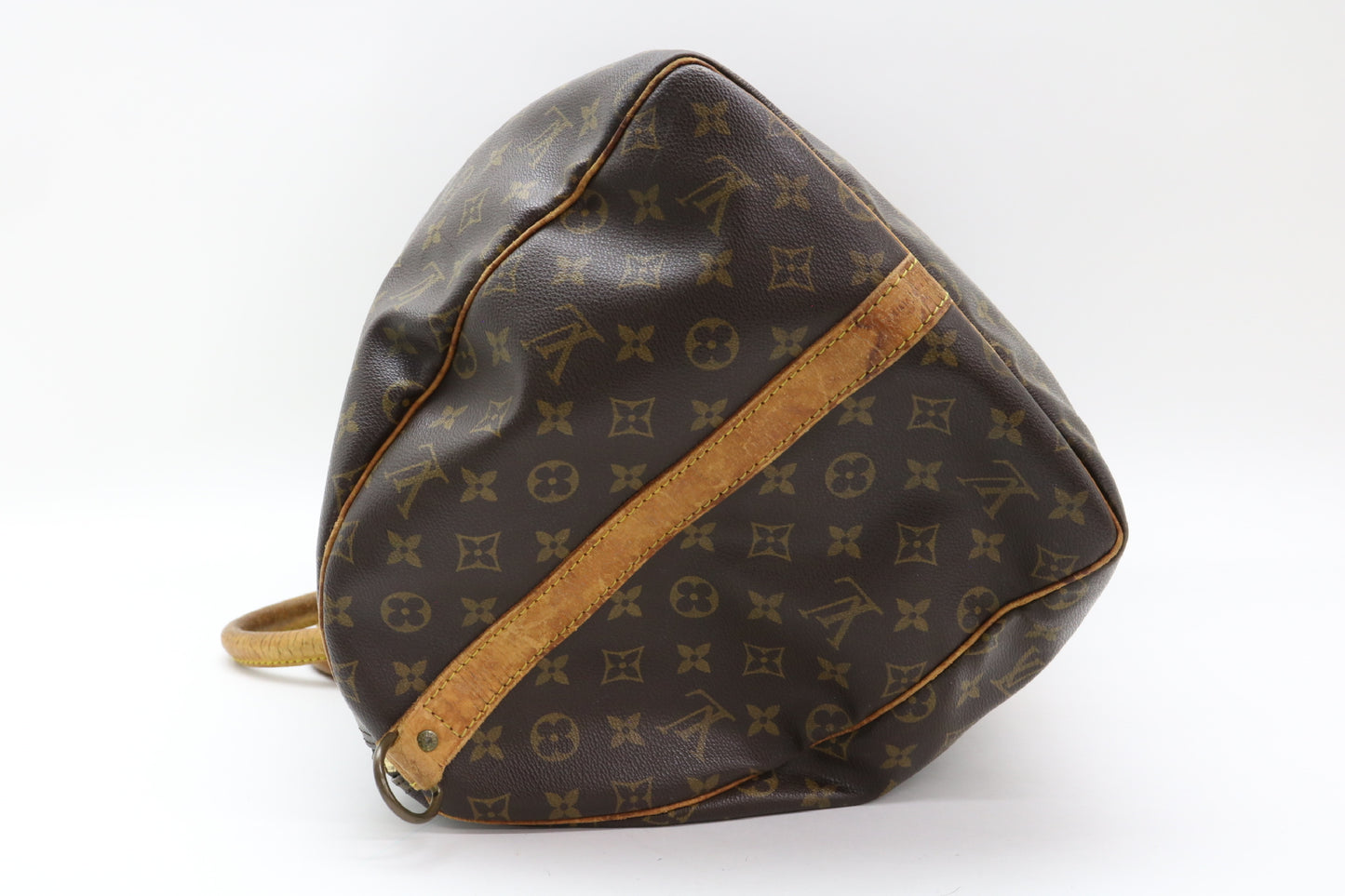 LOUIS VUITTON Monogram Keepall Bandouliere 55 Boston Bag