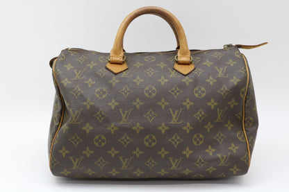 LOUIS VUITTON Monogram Speedy 30 Handbag