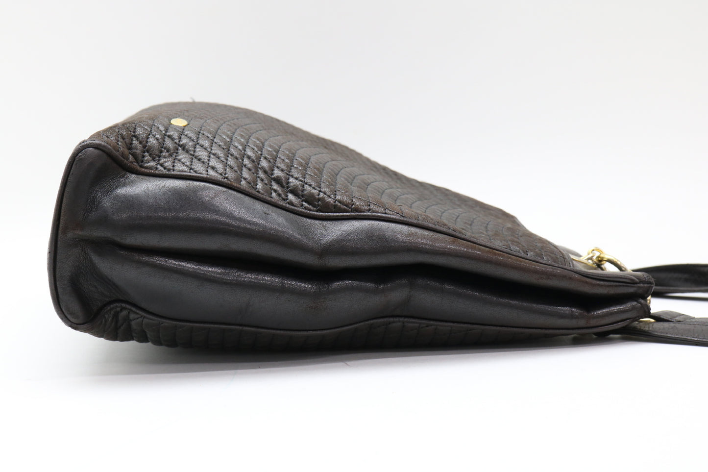 BALLY quilted leather shoulder bag