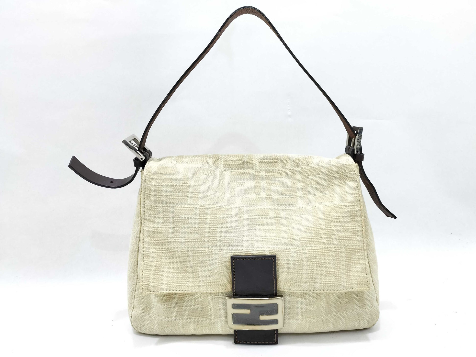 FENDI Mamma Fendi Zucca Mamma Bucket Handbag