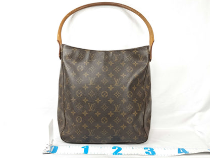 LOUIS VUITTON Monogram Louis Vuitton Looping GM Tote Bag