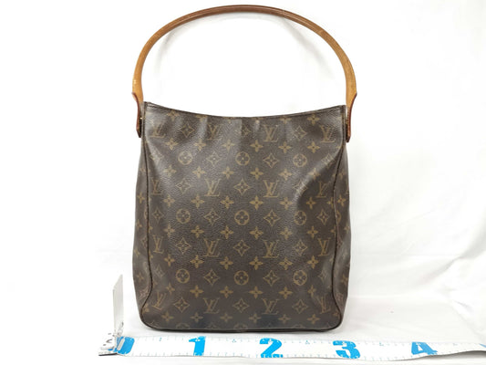 LOUIS VUITTON Monogram Louis Vuitton Looping GM Tote Bag