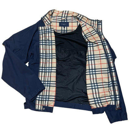 BURBERRY Vintage Golf CheckSwing Top M Jacket