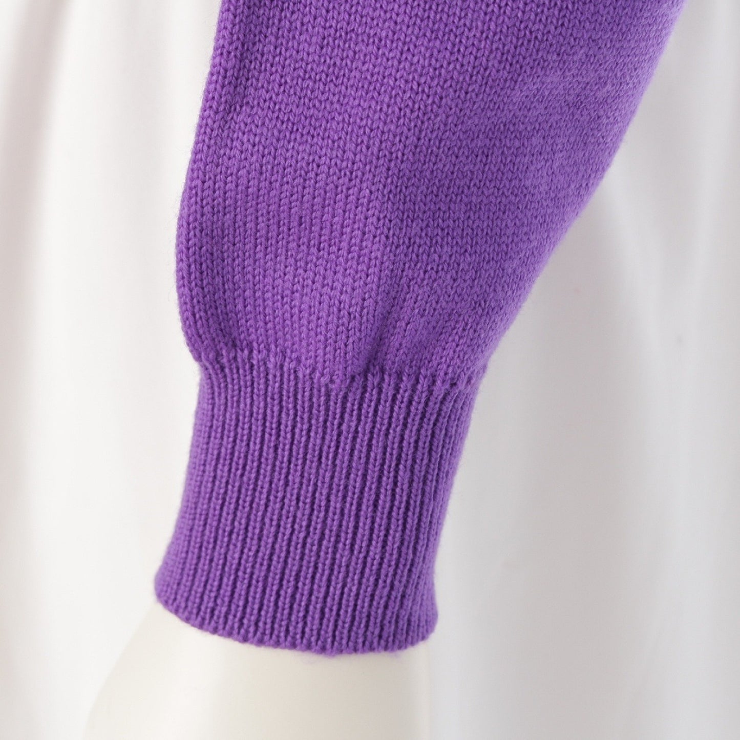 VERSACE Gianni Versace Wool Knit All-Over Print Cardigan, Multicolor, Size 0