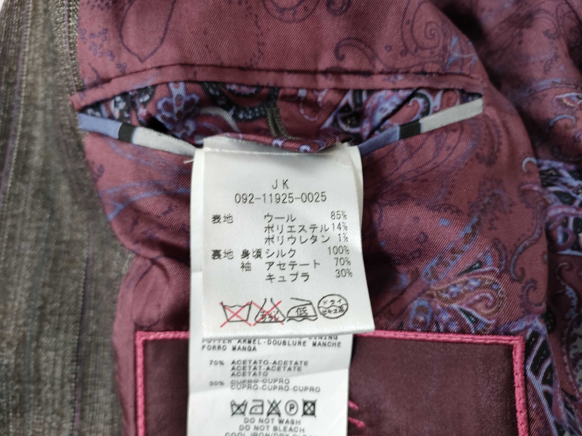 ETRO Suit 50 Other Apparel