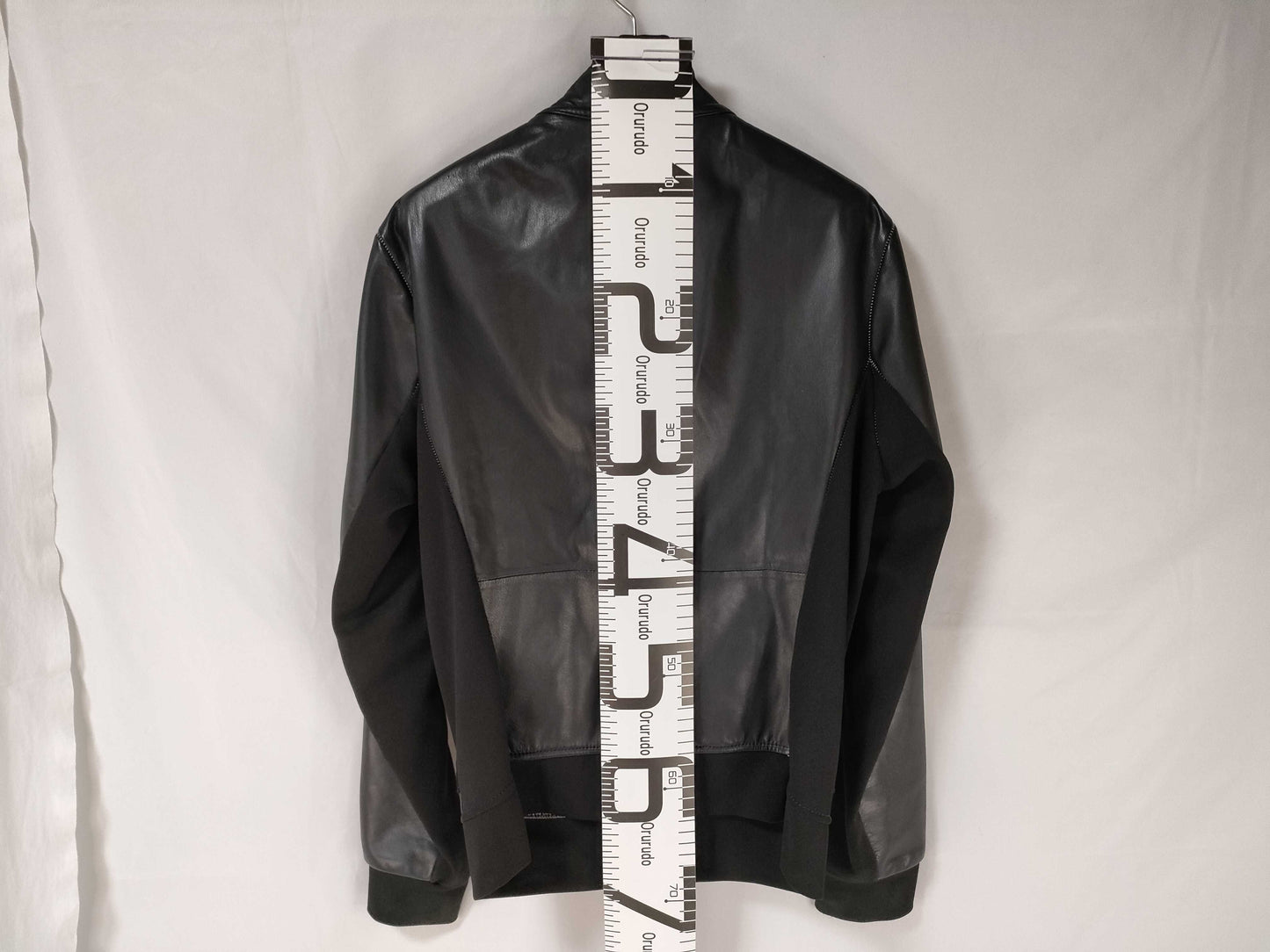 EMPORIO ARMANI Leather Rider's Jacket ICON 44