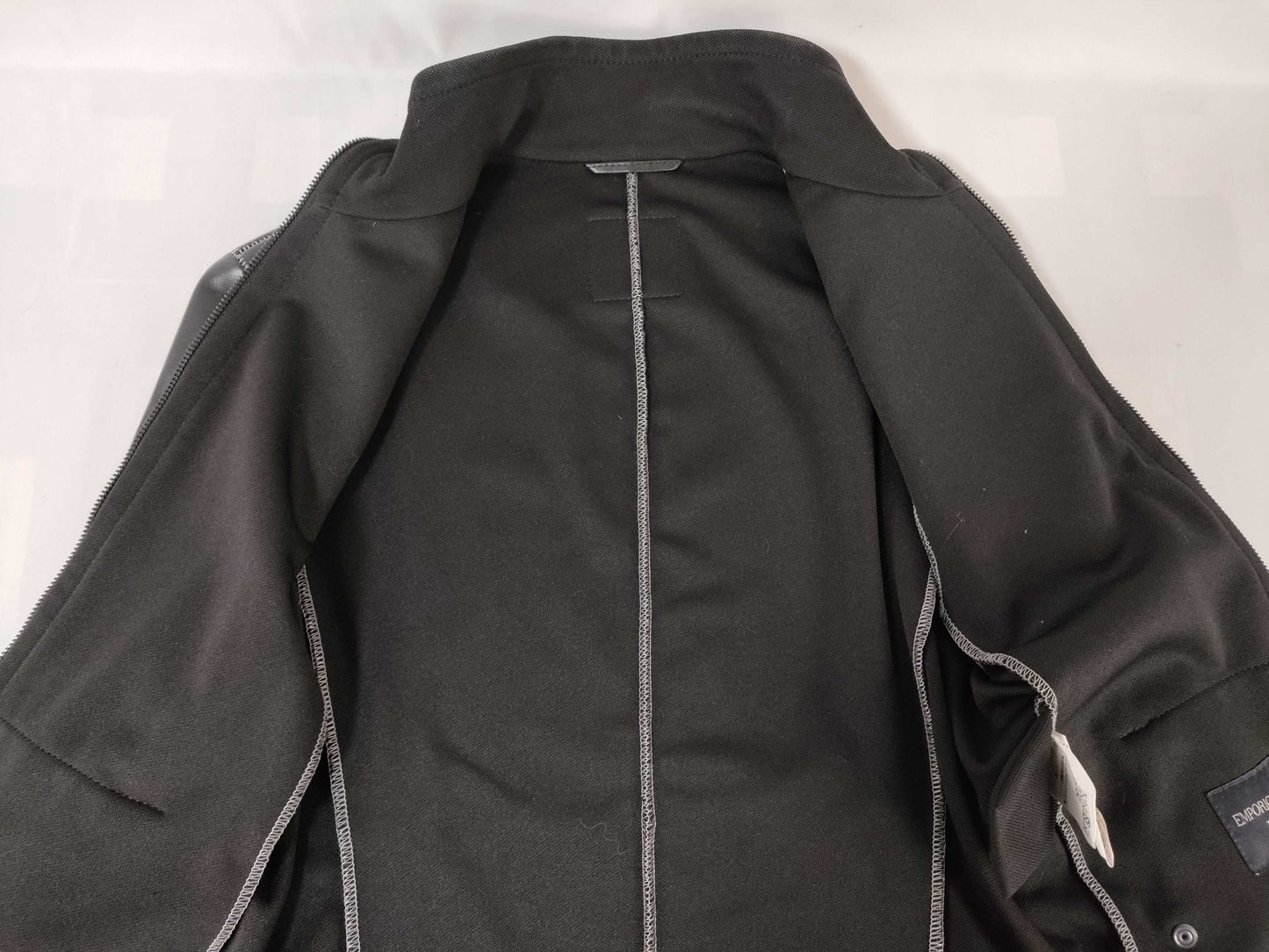 EMPORIO ARMANI Leather Rider's Jacket ICON 44