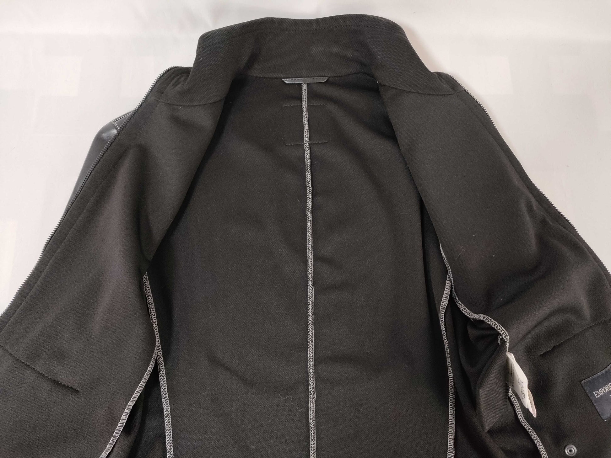 EMPORIO ARMANI Leather Rider's Jacket ICON 44