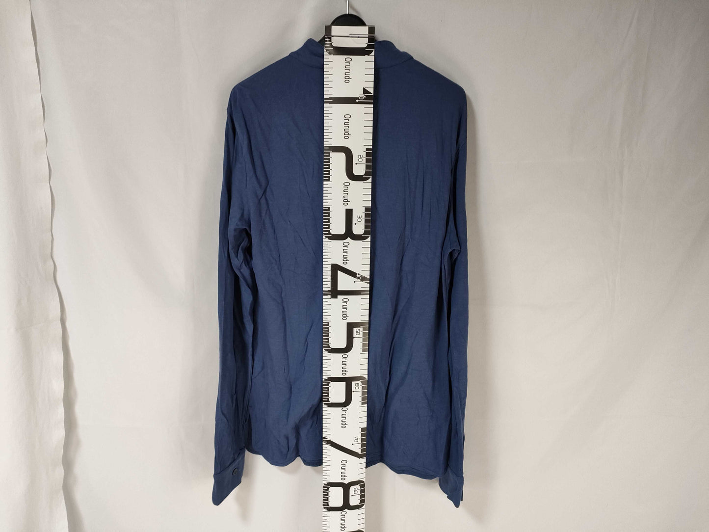 GIORGIO ARMANI Giorgio Armani Cut and Sew Blue Size 50 Top