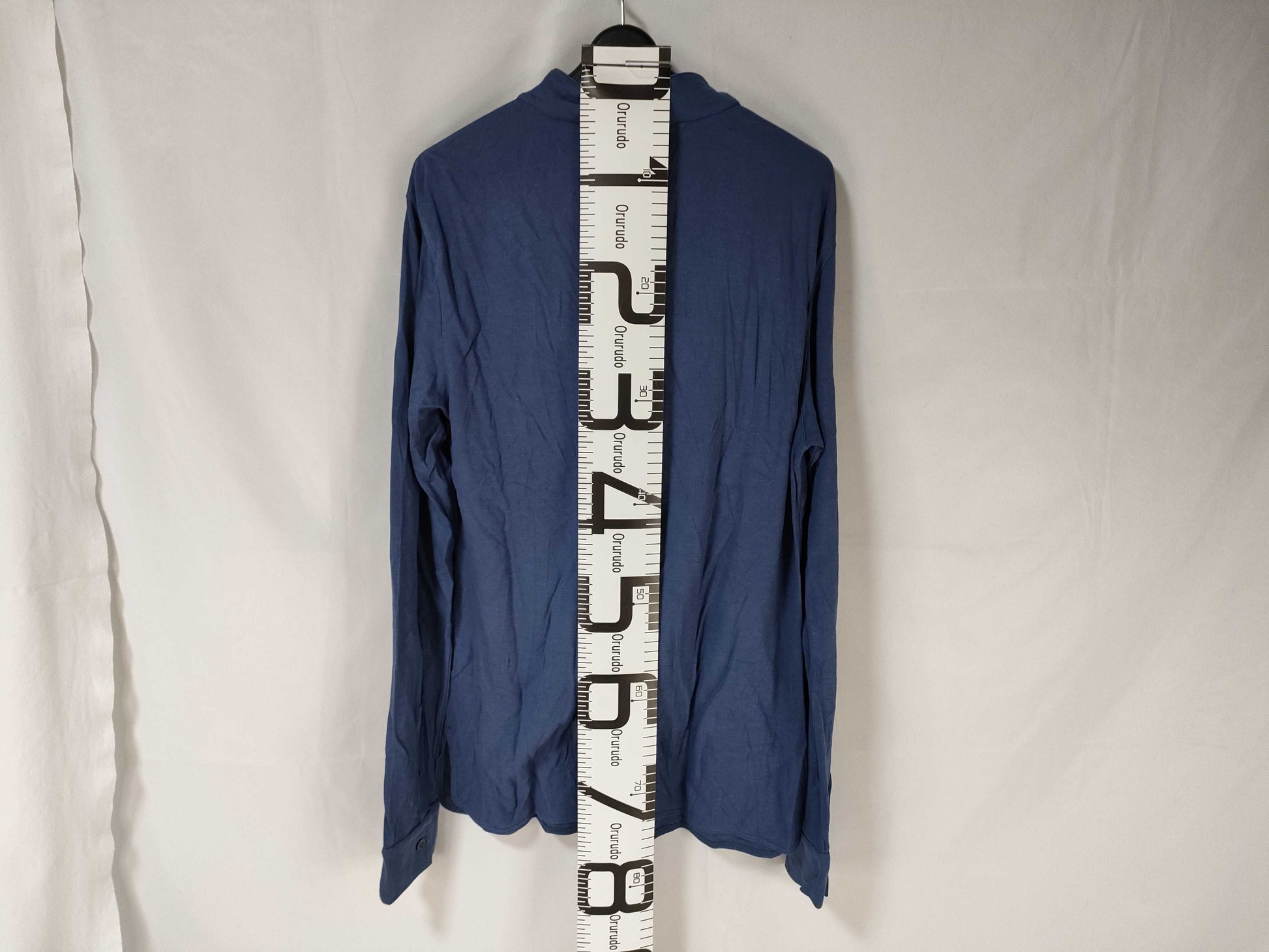 GIORGIO ARMANI Giorgio Armani Cut and Sew Blue Size 50 Top