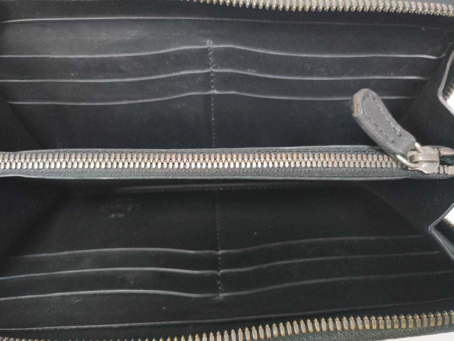 Berluti Itauba W-Stamp Silver Patina Wallet