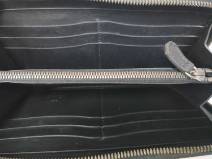 Berluti Itauba W-Stamp Silver Patina Wallet