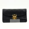 LOUIS VUITTON Mahina Monogram Wallet in Black M95549