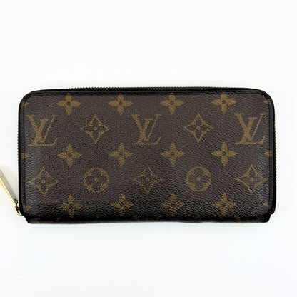 LOUIS VUITTON Monogram Zippy Wallet Round M42616 Wallet