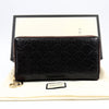 GUCCI Guccissima Leather Zip-Around Long Wallet with Dust Bag and Box