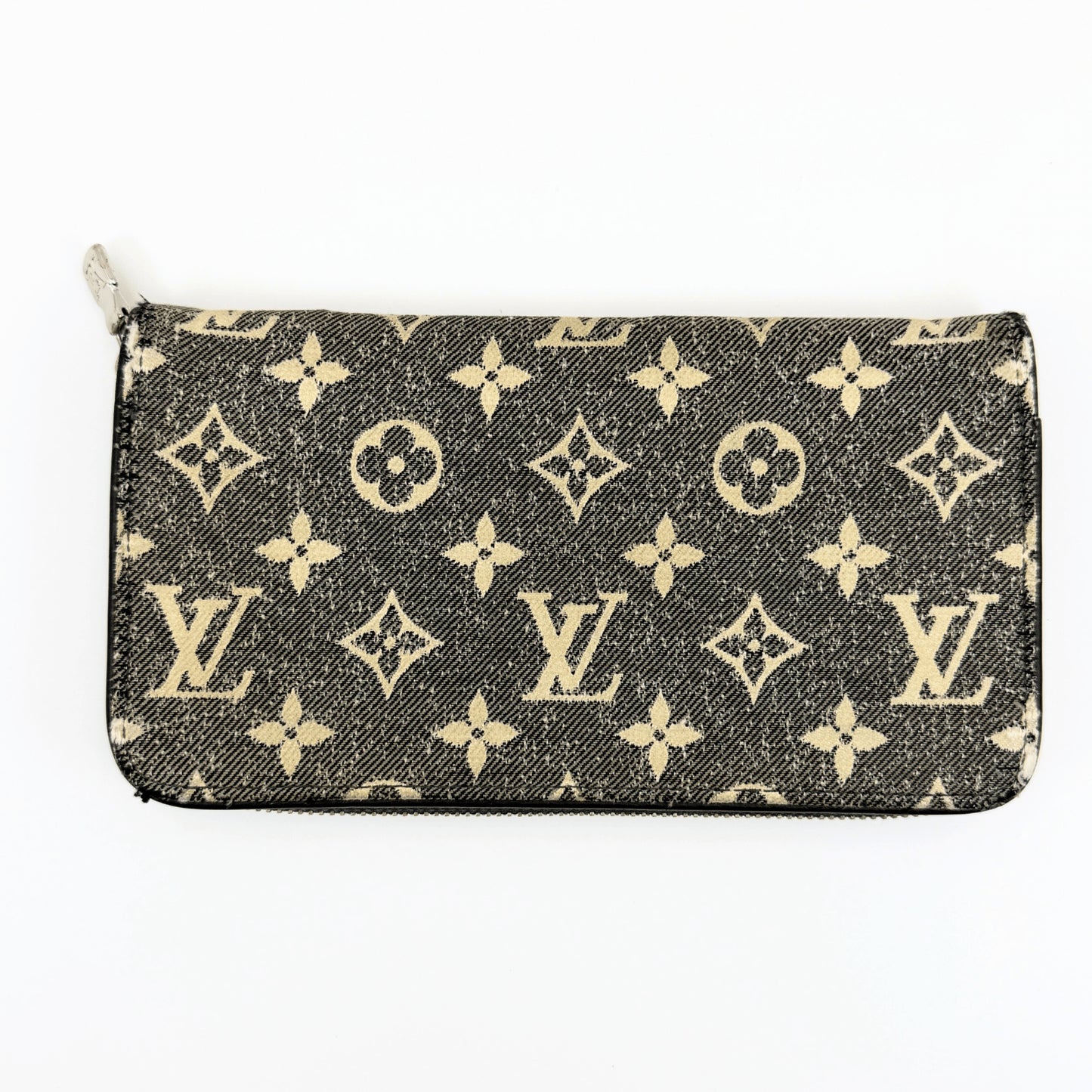 LOUIS VUITTON Monogram Denim Zippy Wallet M81226 Wallet