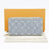 LOUIS VUITTON Monogram Denim Zippy Wallet M13214 RFID Compatible Wallet with Box and Dust Bag
