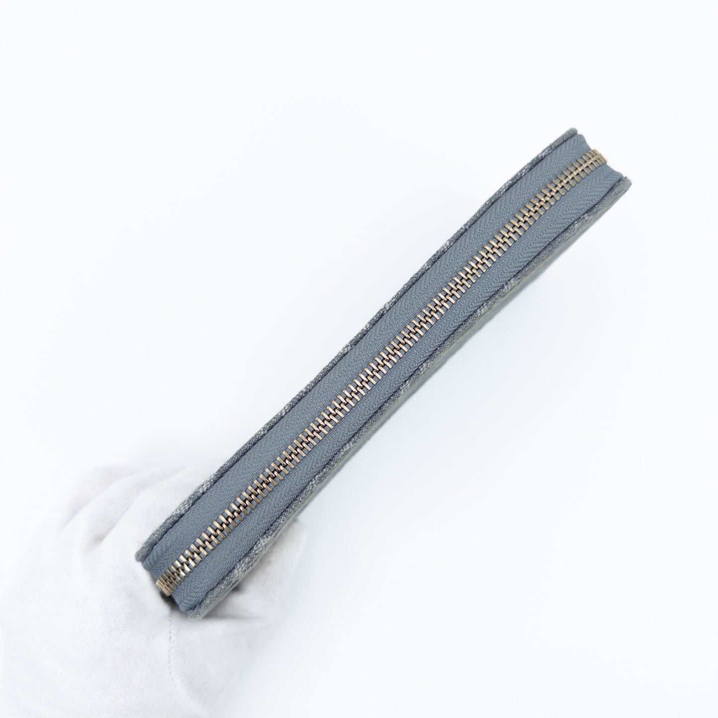 LOUIS VUITTON Monogram Denim Zippy Wallet M13214 RFID Compatible Wallet with Box and Dust Bag