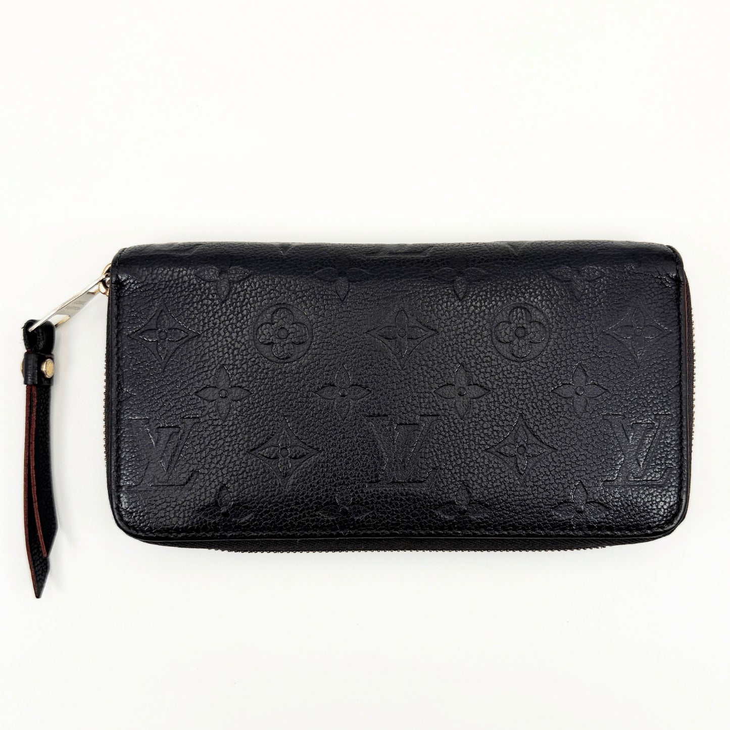 LOUIS VUITTON Monogram Empreinte Zippy Wallet M62121 Wallet