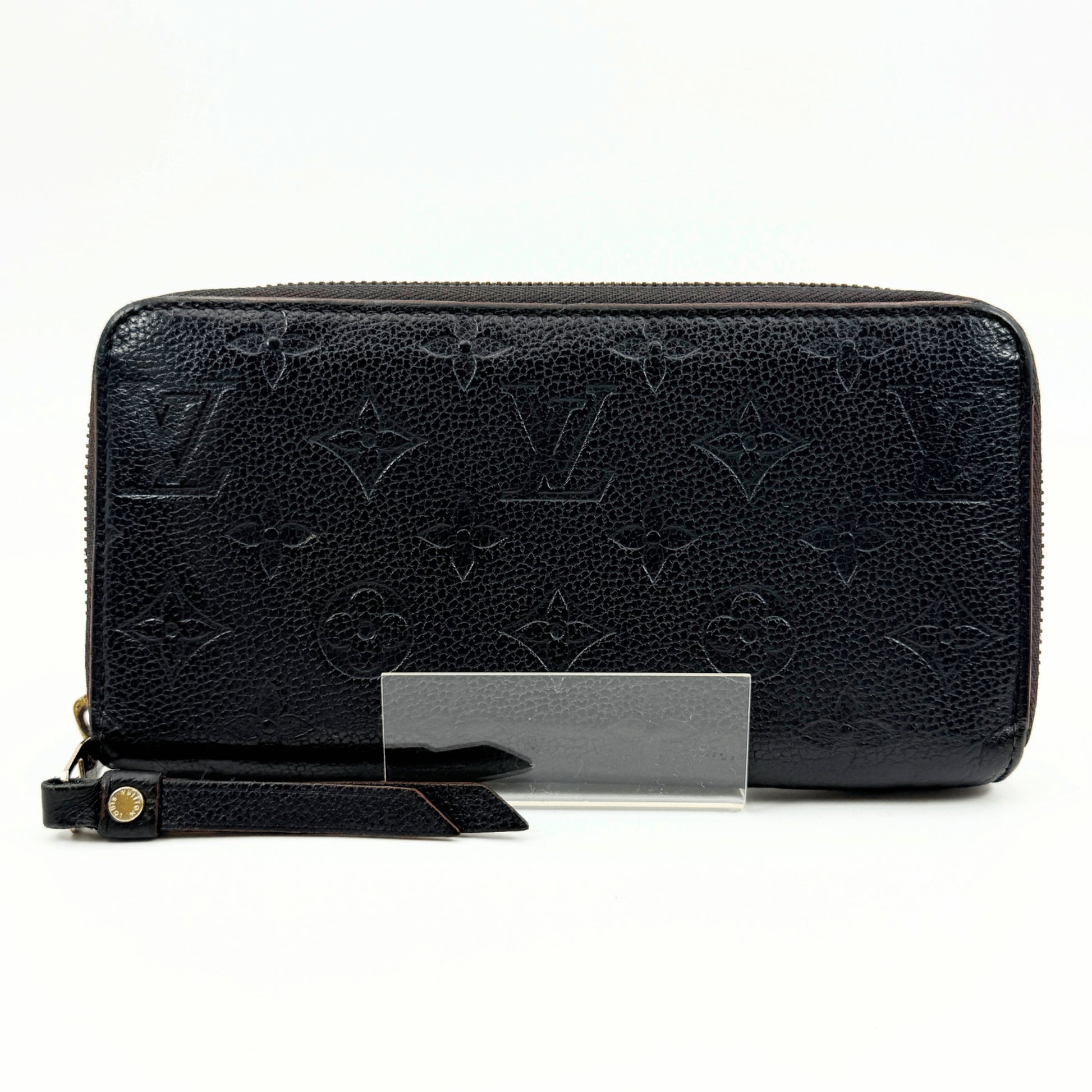 LOUIS VUITTON Monogram Empreinte Zippy Wallet M62121 Wallet