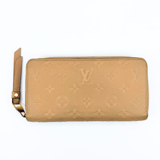 LOUIS VUITTON Monogram Empreinte LOUIS VUITTON Monogram Empreinte Portefeuille Clemence M60746 Wallet