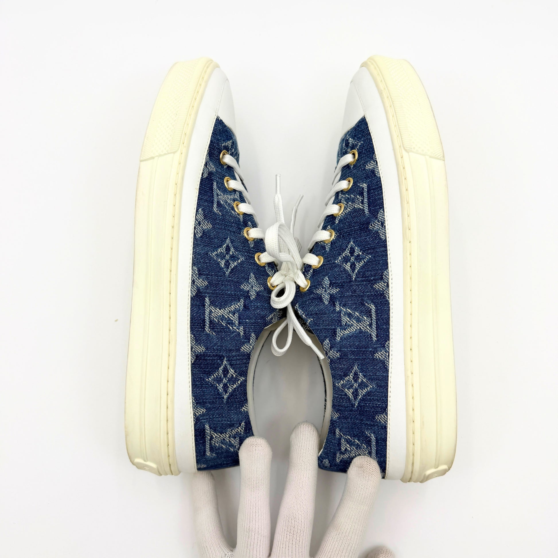 LOUIS VUITTON LOUIS VUITTON Stellar Line Sneakers Size 39 1/2
