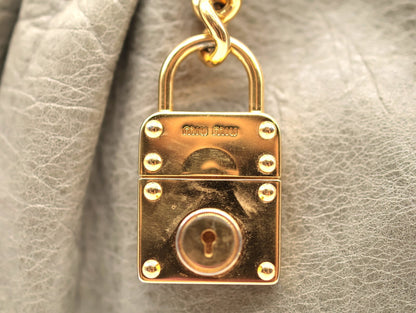 Miu Miu Miu Miu handbag green handbag