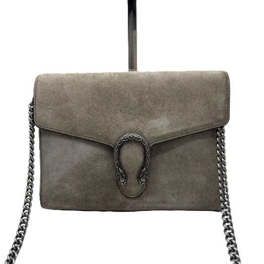 GUCCI Gucci Suede Duonisos Chain Shoulder Bag Shoulder Bag