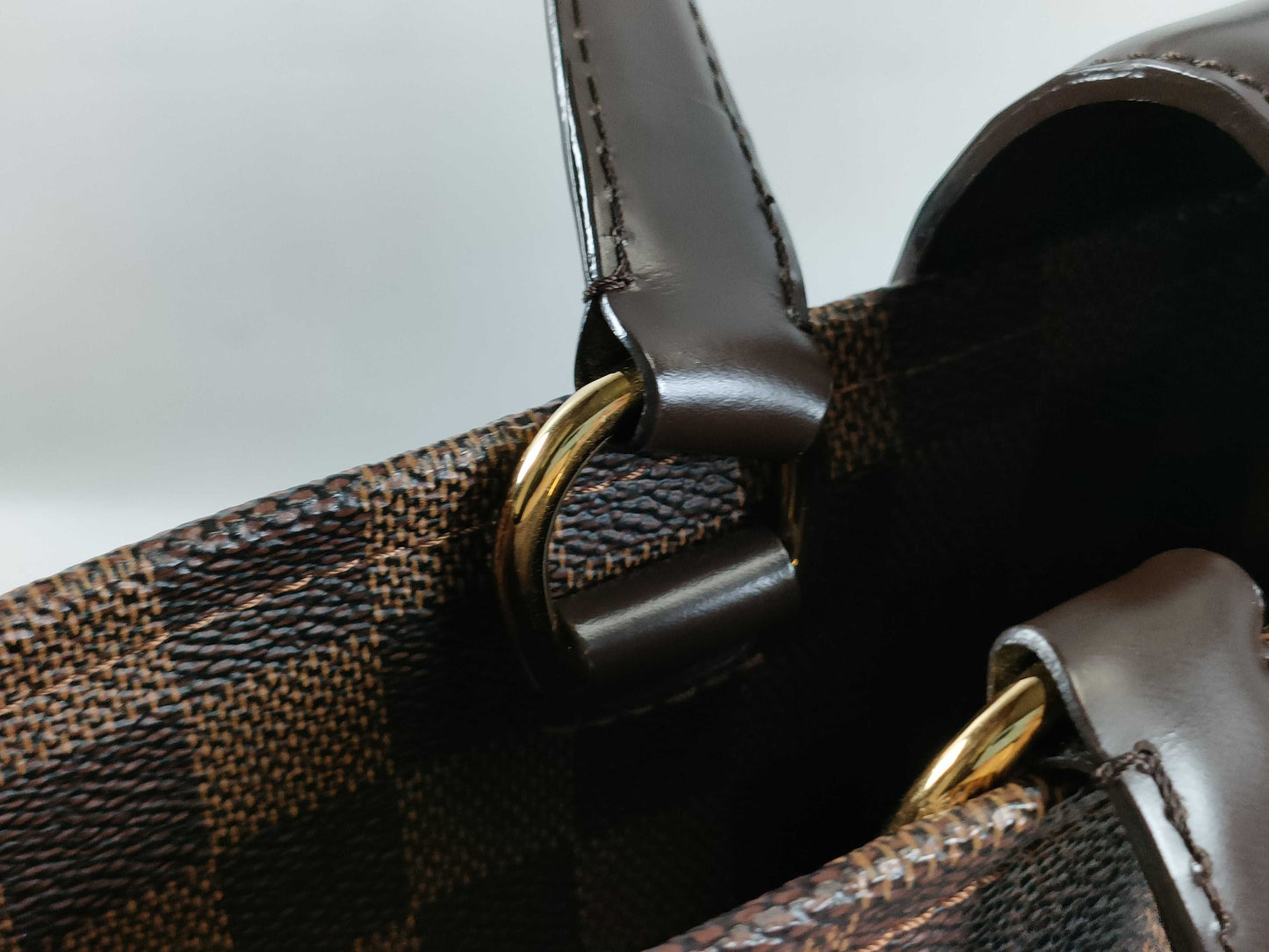 LOUIS VUITTON Damier Cabaret Roseberry Tote Bag N41177 2-Way Shoulder Bag