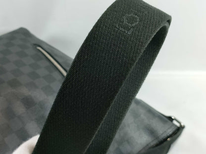 LOUIS VUITTON Damier Graphite Louis Vuitton Mick GM N41105 Shoulder Bag