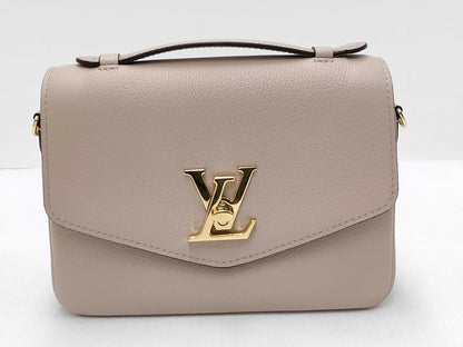 LOUIS VUITTON Limited Edition LV Lockme Oxford Handbag M22792 Includes Box, Bag, and Shoulder Strap